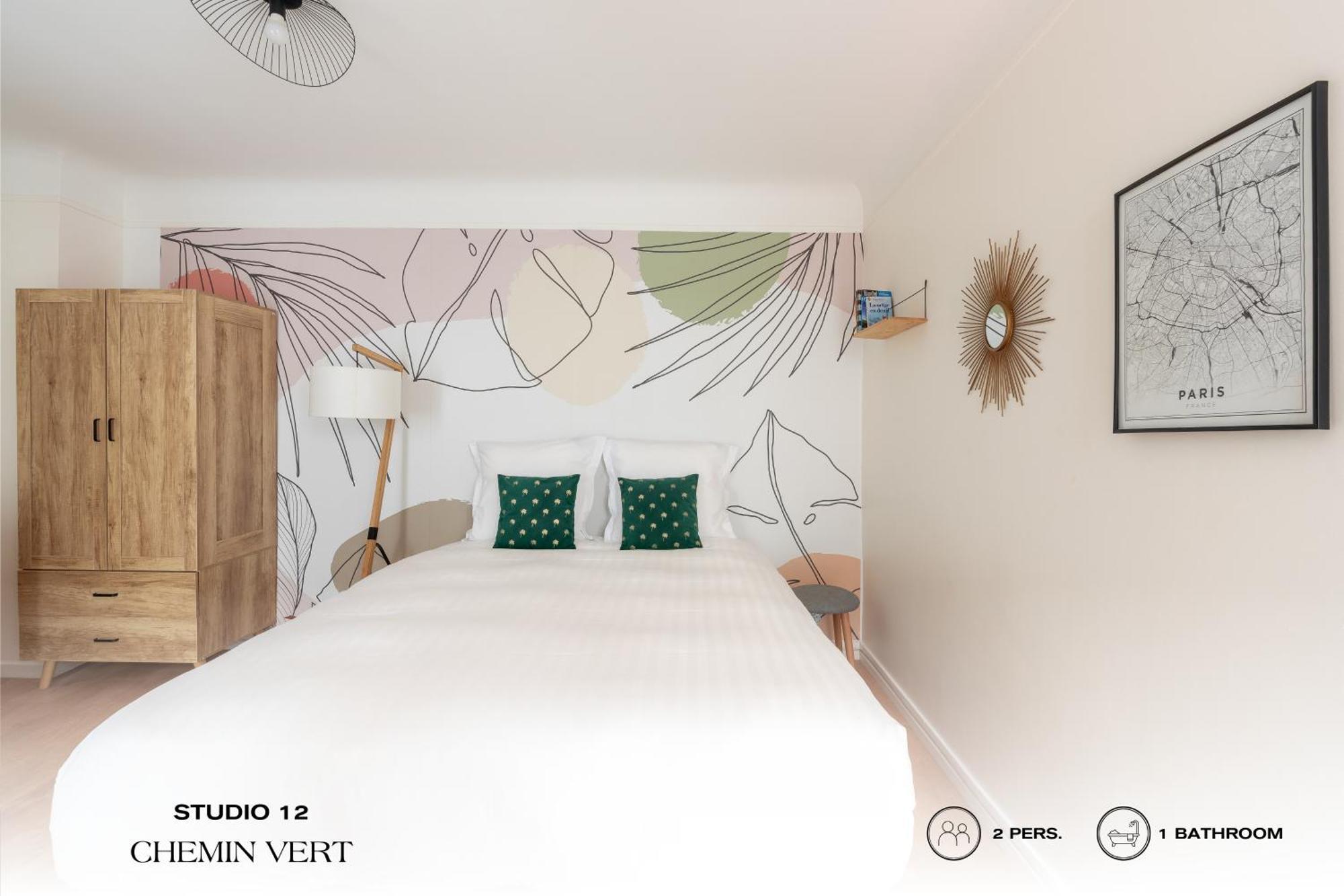 Beauquartier - Chemin Vert Paris Eksteriør bilde