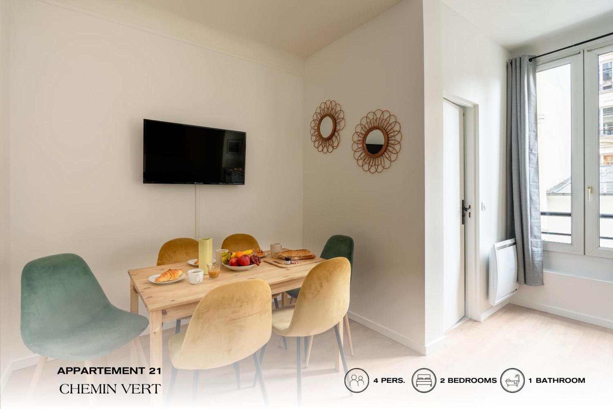 Beauquartier - Chemin Vert Paris Eksteriør bilde