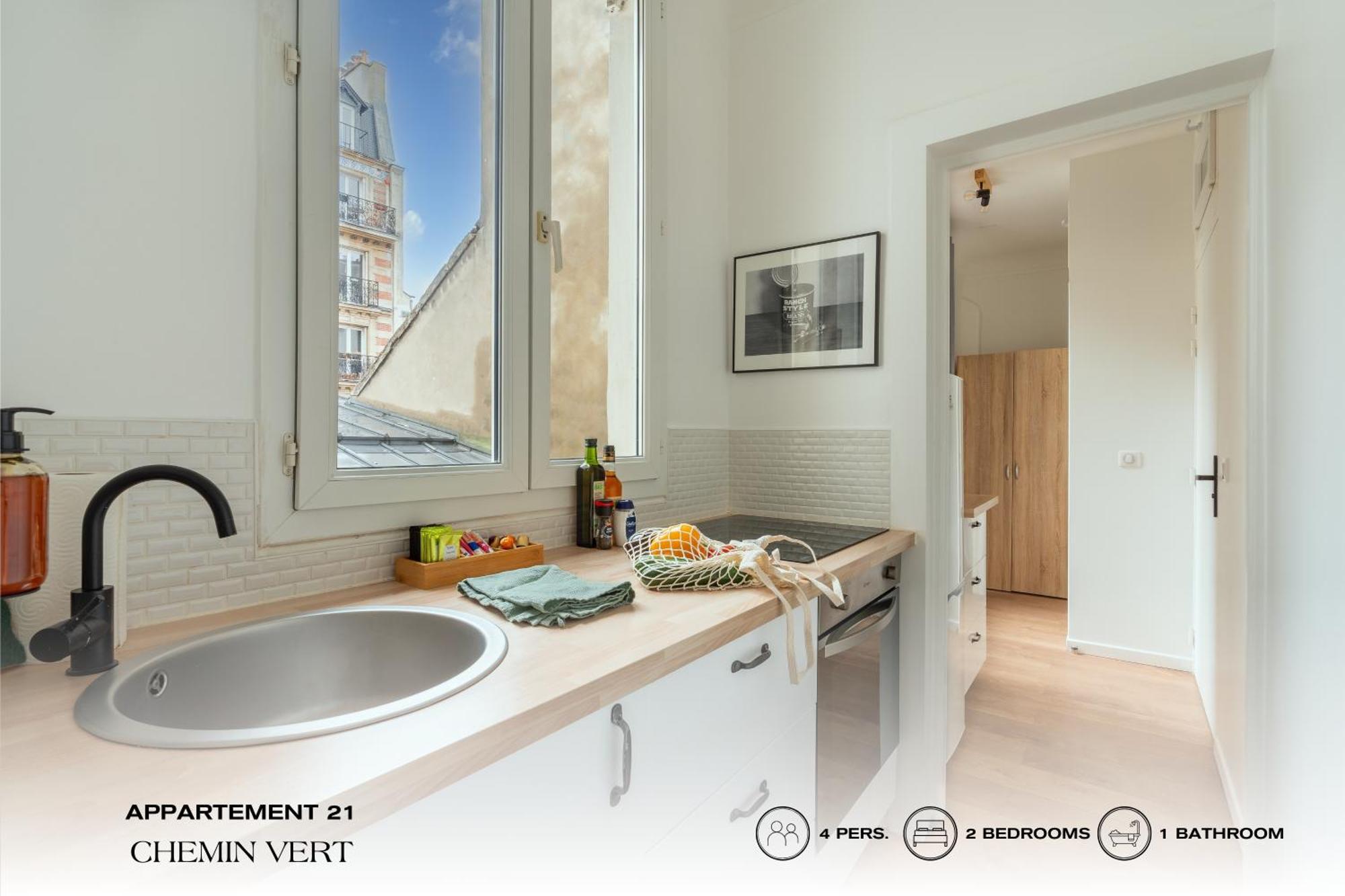 Beauquartier - Chemin Vert Paris Eksteriør bilde